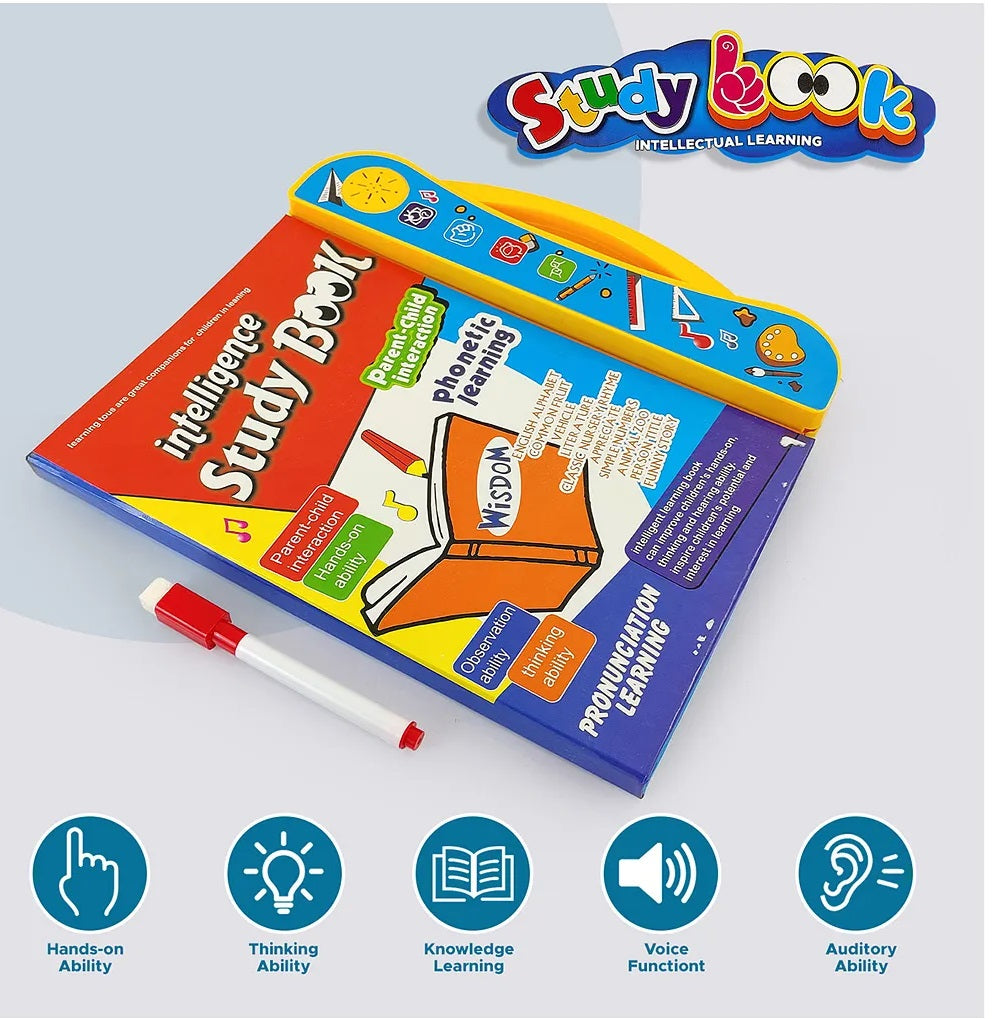Intelligence Study Book / Musical Learning Book for Kids
