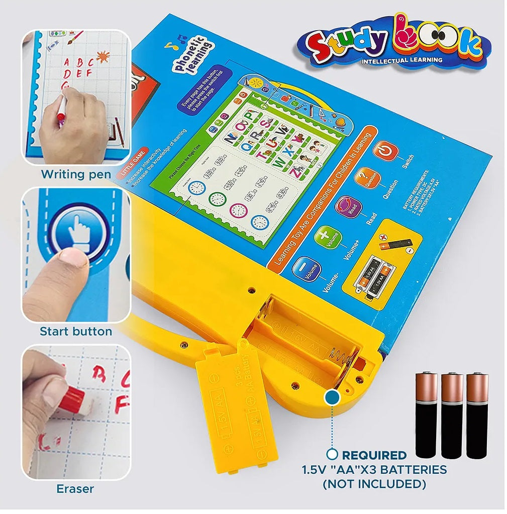 Intelligence Study Book / Musical Learning Book for Kids