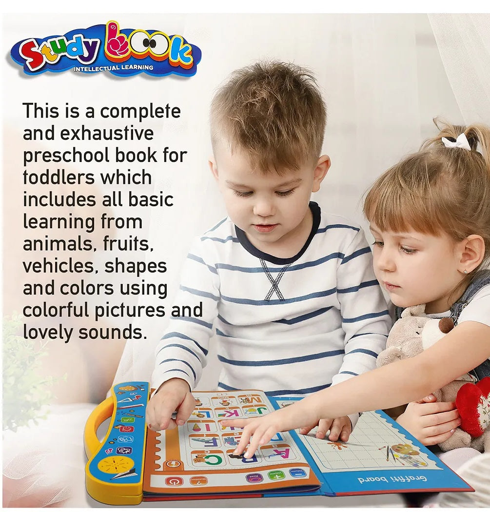 Intelligence Study Book / Musical Learning Book for Kids